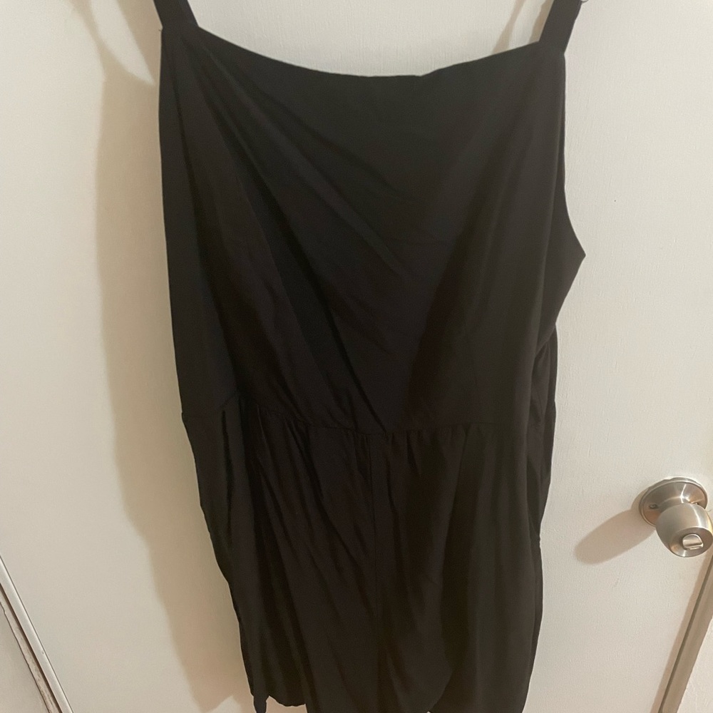 Old Navy Black Romper with Pockets!